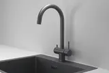 Смеситель Granula KS-7104 Графит Матовый