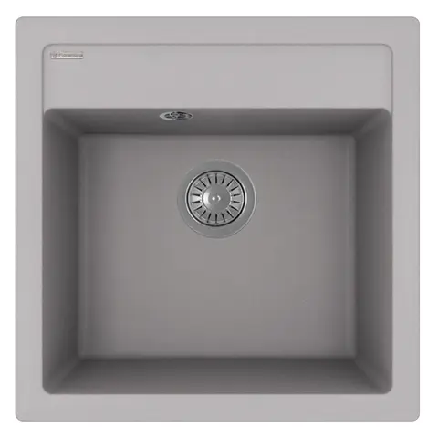 Кухонная мойка Florentina Липси 510 (510*510) Грей