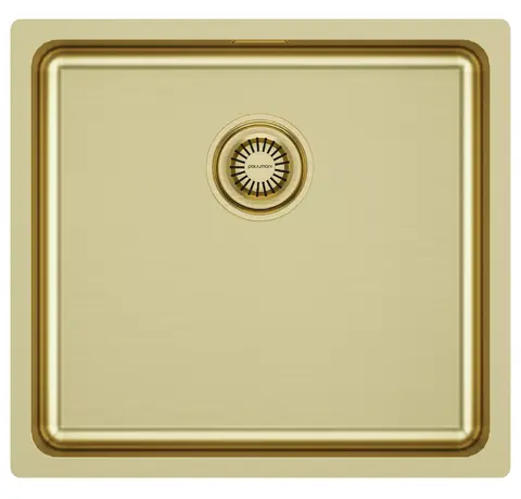 Кухонная мойка Paulmark Vista 48 UNI (480*440) Светлое золото LG