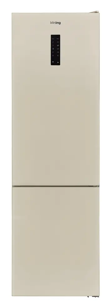 Отдельностоящий холодильник Korting KNFC 62010 B (Бежевый)