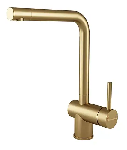 Смеситель Paulmark Spring Брашированное золото BG