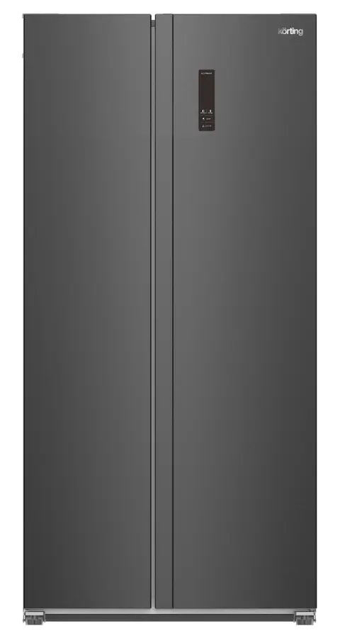 Отдельностоящий холодильник Korting KNFS 94099 XN (Черная нержавеющая сталь)
