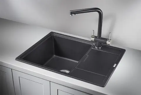 Кухонная мойка Granula GR-6503 (650*500) Черный
