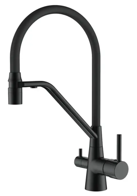 Смеситель Ledeme L4897B-2 Черный